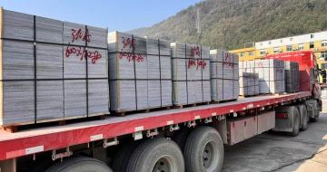 金昌 芝麻灰地铺石出货日常