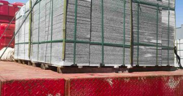 金昌 芝麻白火烧规格板地铺石300*600/600*600