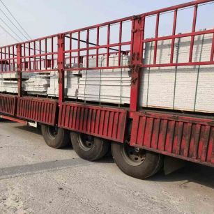 金昌 白麻荔枝面外墙干挂，工厂装车日常