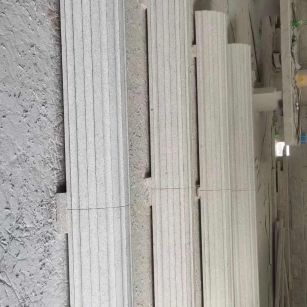 金昌 花岗岩厂家带你看白麻花岗岩门楼大柱柱皮