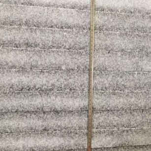 金昌 芝麻白火烧成品厚薄均匀，B料价格接近A料质量