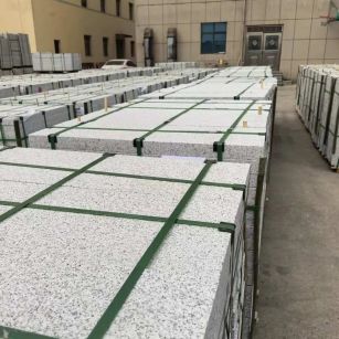 金昌 白麻花岗岩5.0公分荔枝面地铺石