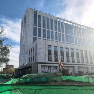 金昌 白麻花岗岩石材外墙干挂