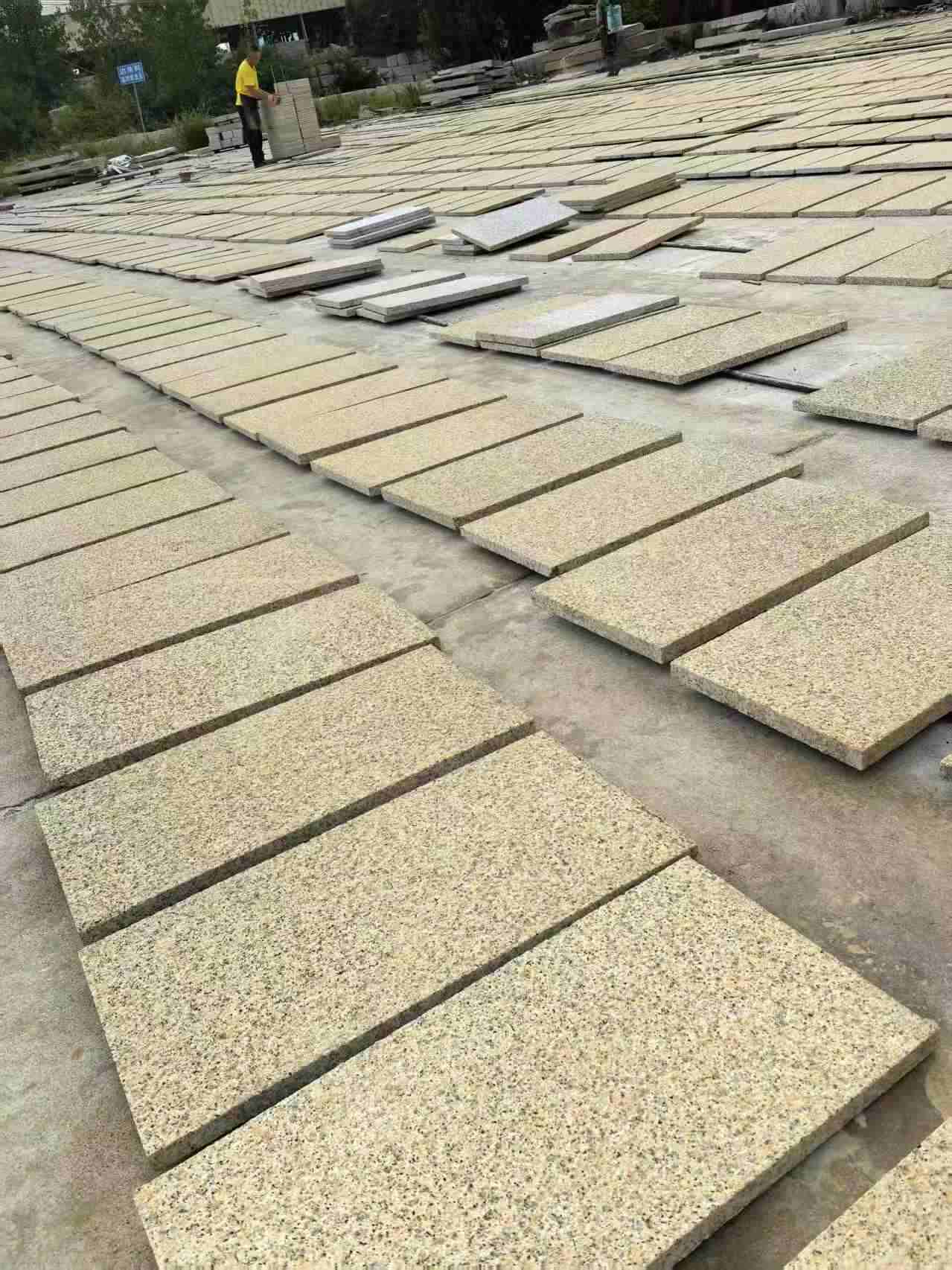 金昌 黄金麻荔枝地铺石面排板