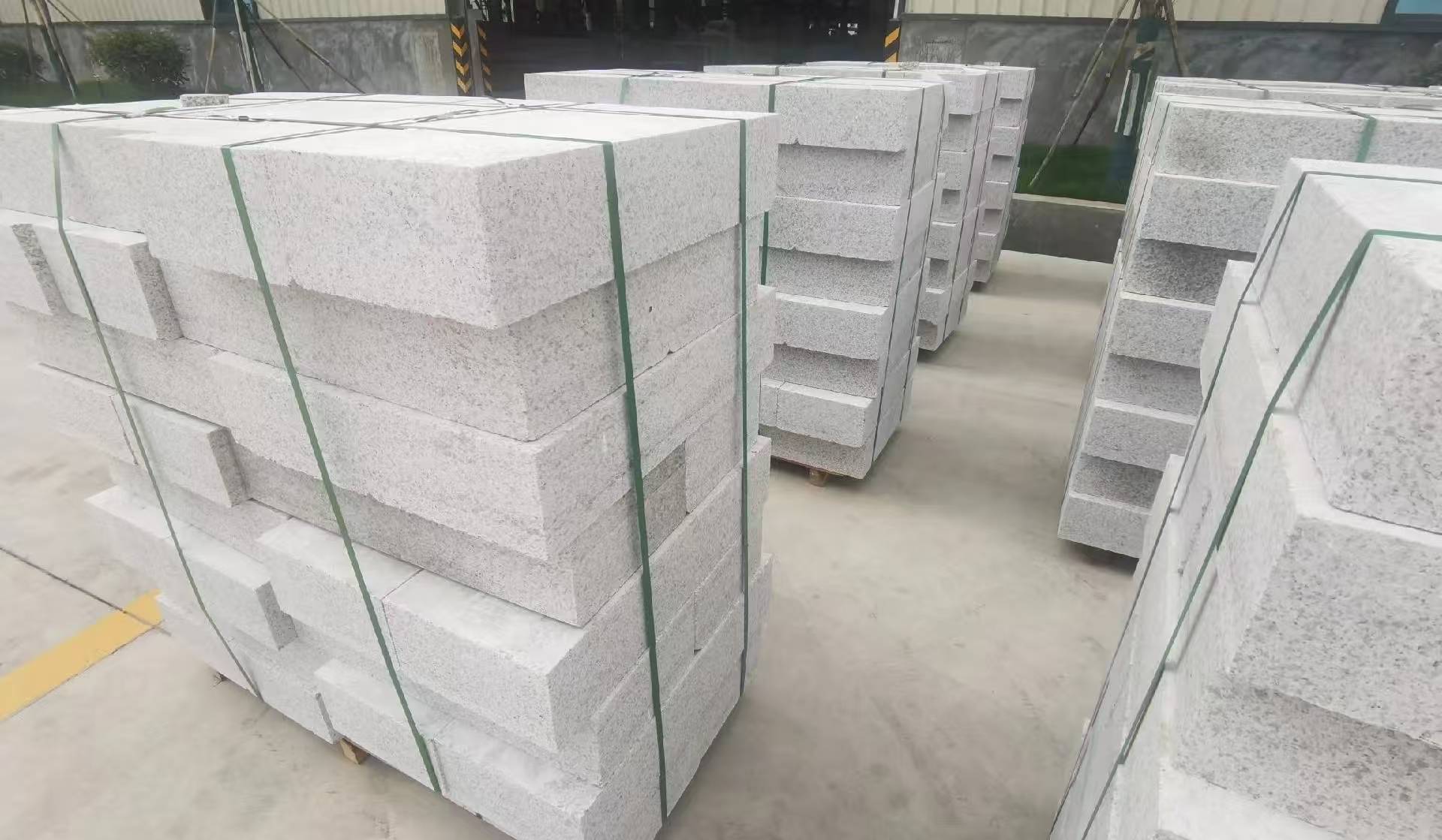 金昌 白麻花岗岩路沿石，立缘石，平缘石，路牙石，道牙石，马路牙子等