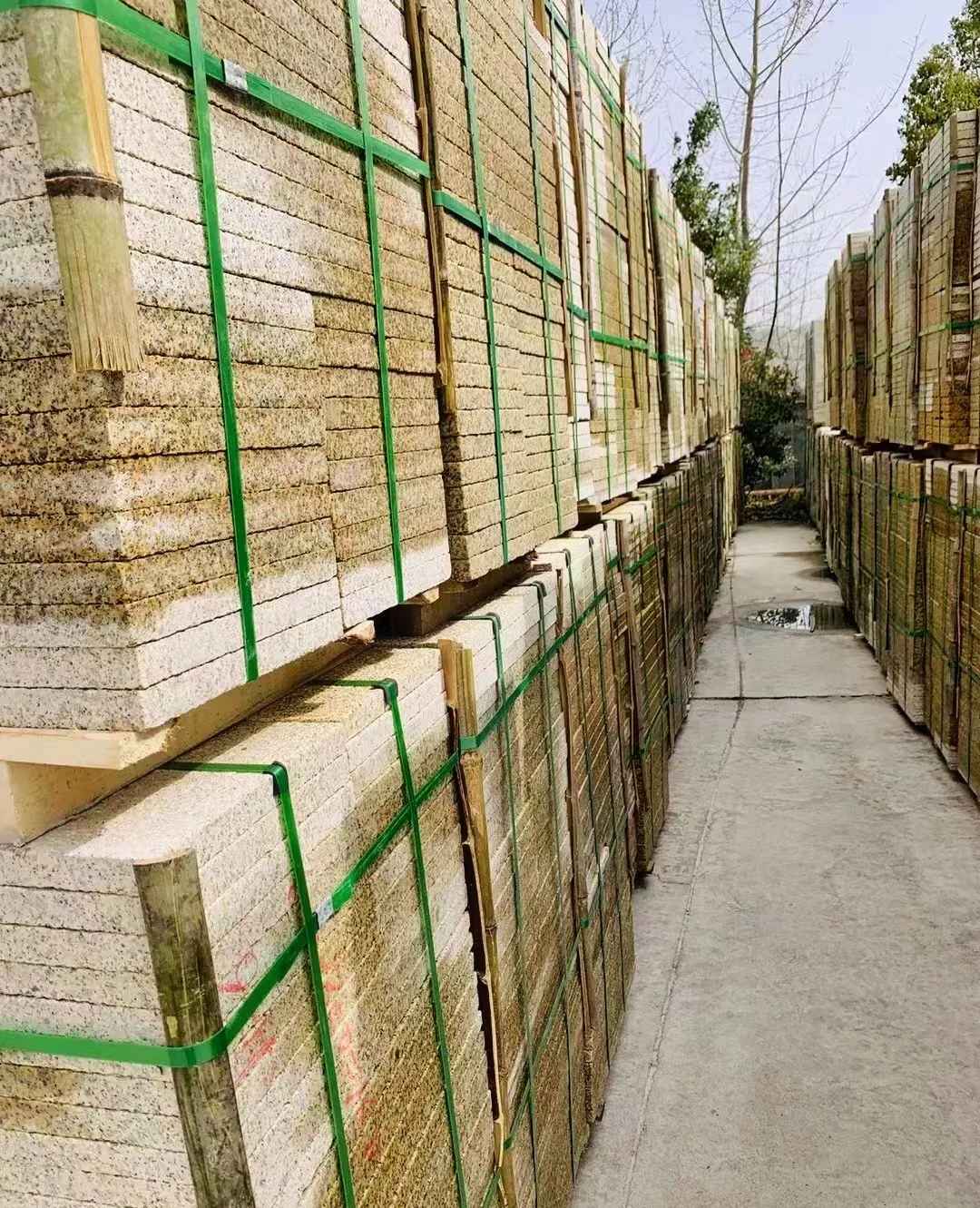 金昌 黄金麻花岗岩荔枝面地铺石