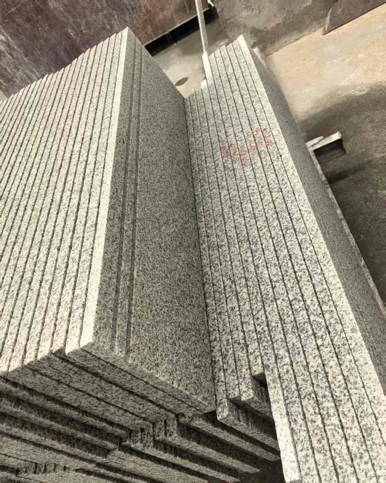 金昌 白麻荔枝面花岗岩楼梯踏步